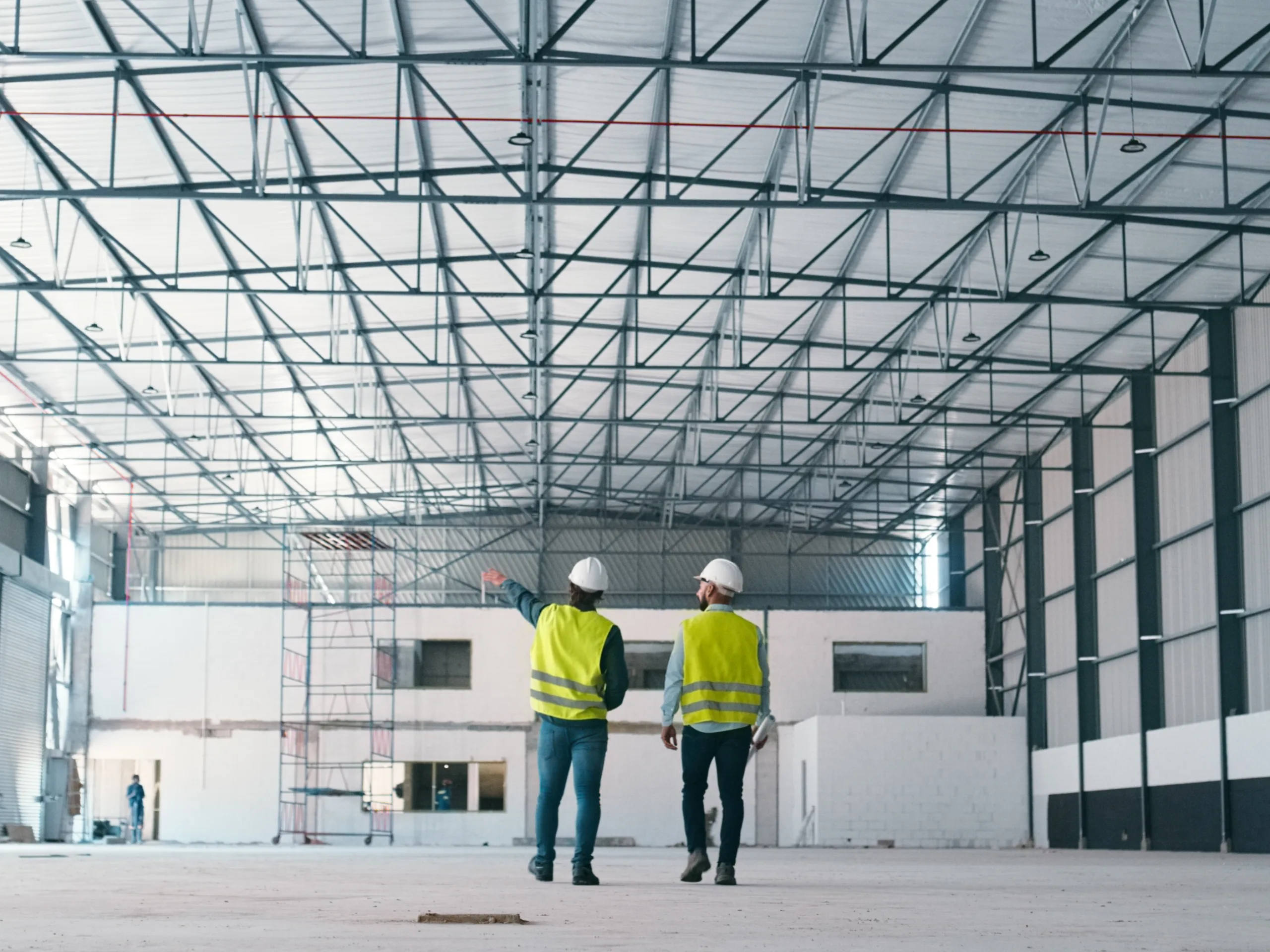 Construction engineering and people in building for planning maintenance Construction engineering and people in building for planning maintenance
