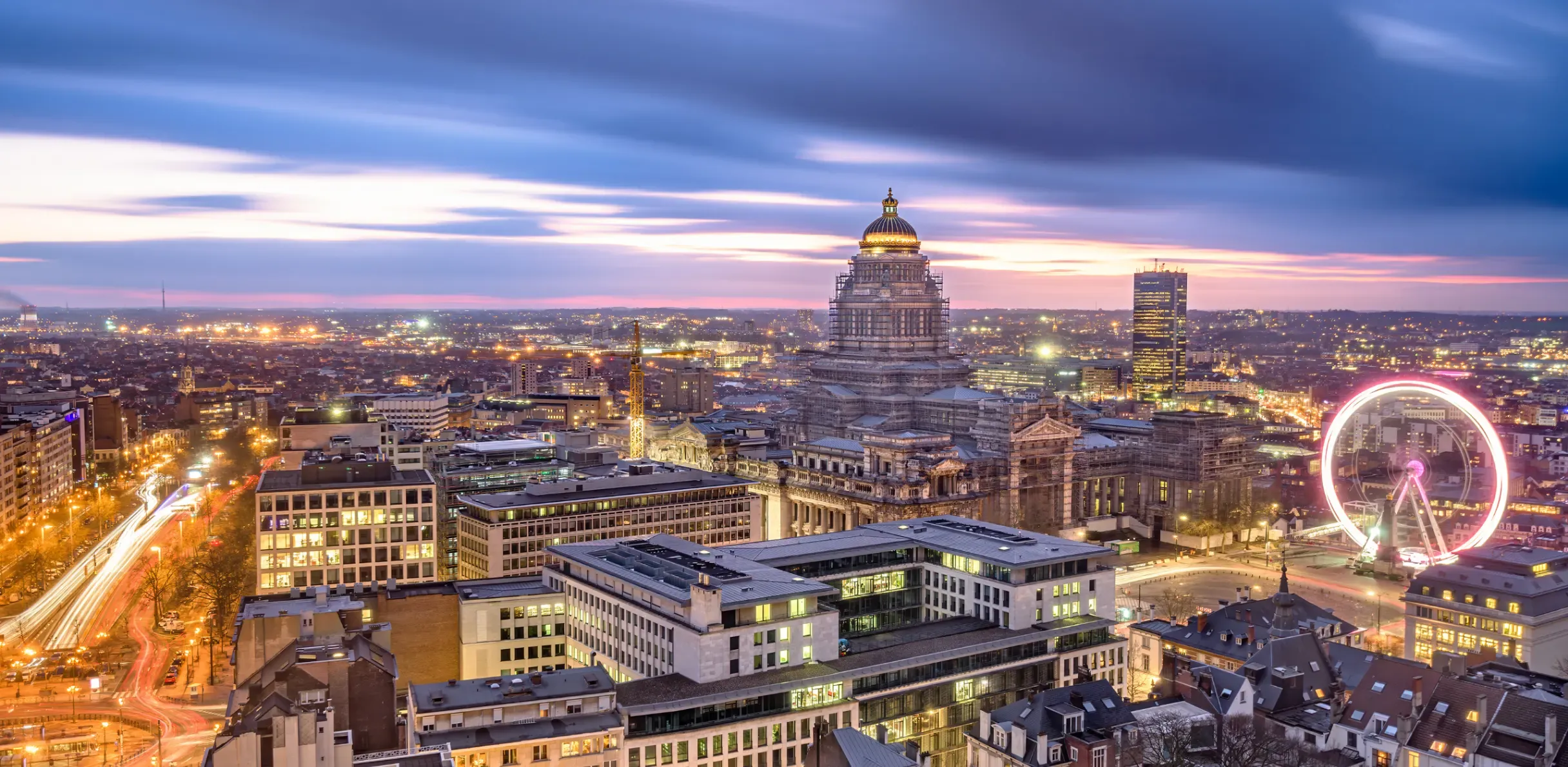 The Palais de Justice, Brussels, Belgium